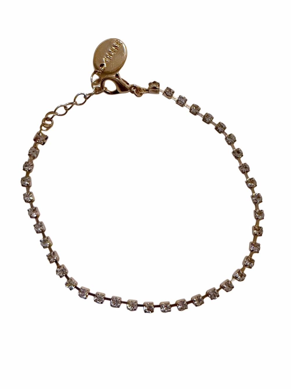 🛍️3/$20🛍️ Ardene Gold-Tone Crystal Tennis Bracelet